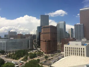 Denver Skyline at Capitol Dome