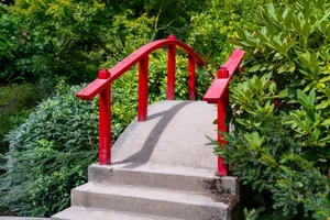 Red Bridge - Kubota Gardens